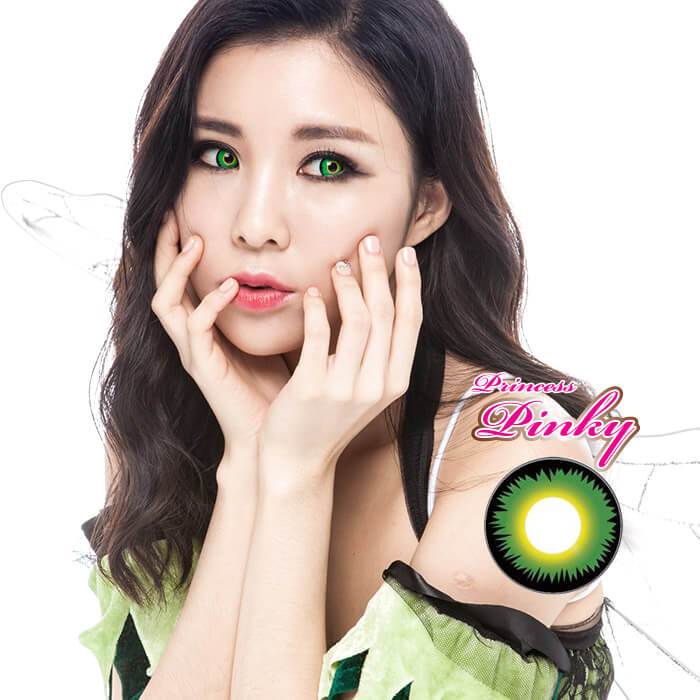 Halloween Contacts Princess Pinky Cosplay Green Werewolf Pinkyparadise 