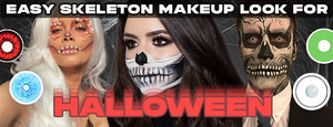 How to Create an Easy Skeleton Makeup Look for Halloween