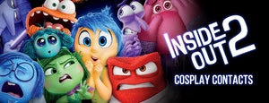 Inside Out 2 Emotions Cosplay Contacts