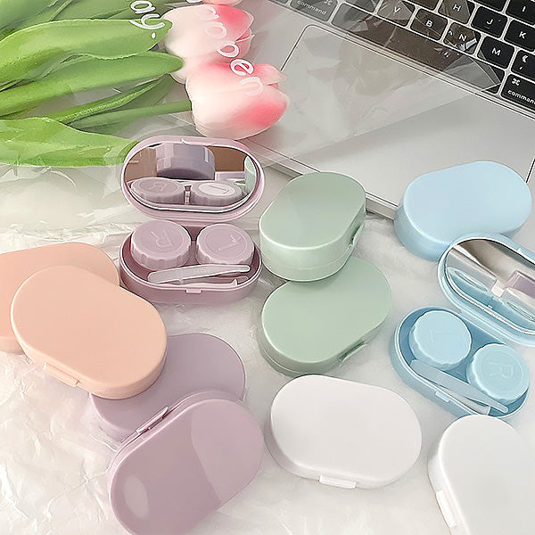 Cotton Candy Mini Travel Lens Case | PinkyParadise